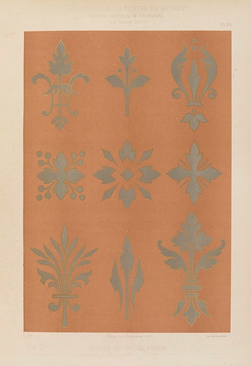 Décors Intérieurs et Extérieurs Pl.35