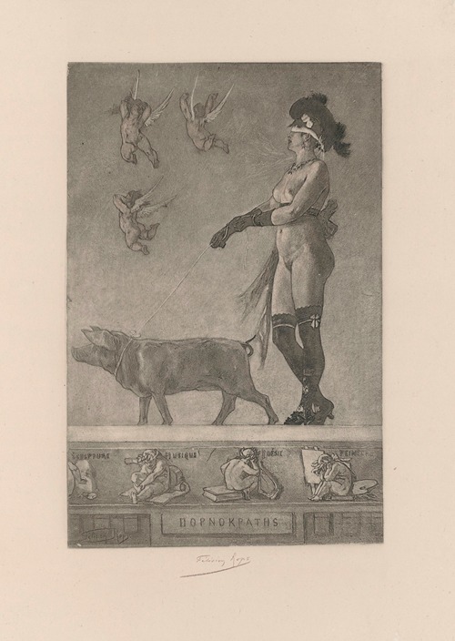 La dame au cochon