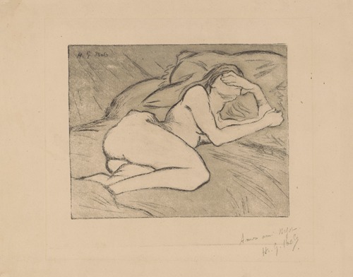 Femme nue allongée