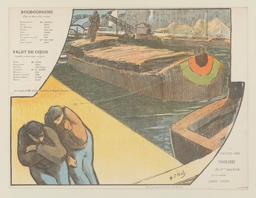 Le – Théâtre Libre – Programme – du 6me spectacle – de la Saison – 1892-1893