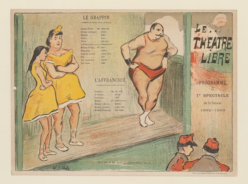 Le Théâtre Libre – Programme – du – 1er Spectacle – de la Saison – 1892-1893