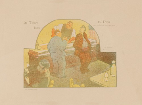 Le Théâtre Libre – Programme – du 4me spectacle – de la Saison – 1892-1893