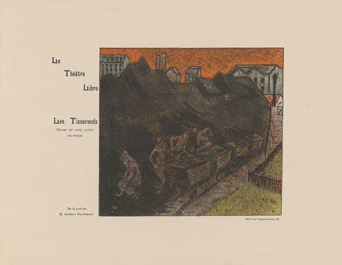 Le Théâtre Libre (Programme du 7me spectacle de la Saison 1892-1893)
