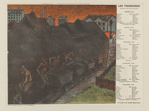 Le Théâtre Libre Programme du 7me spectacle de la Saison 1892-1893