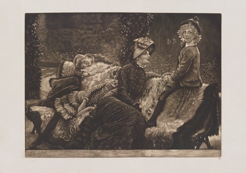 Le banc de jardin