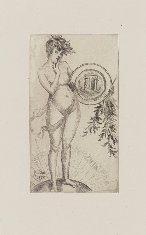 Premier frontispice (avec le monogramme)