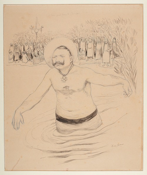 Le bain froid dans le Jourdain