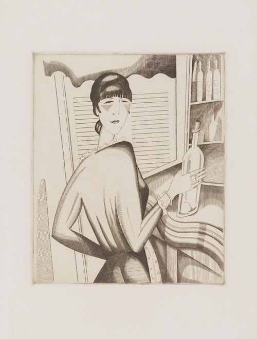 La fille au litre