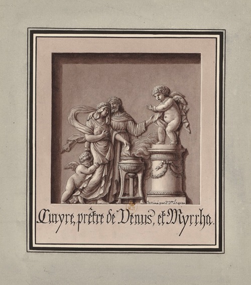 Cinyre, prêtre de Vénus, et Myrrha