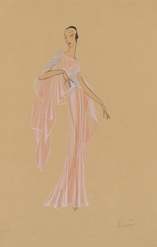 Amphitryon 38 – lcmène, robe rose