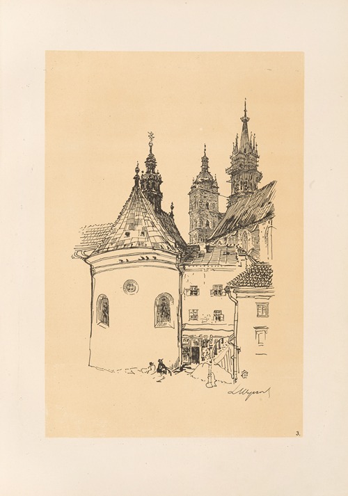 Church of St. Mary’s Church from the Small Market Square