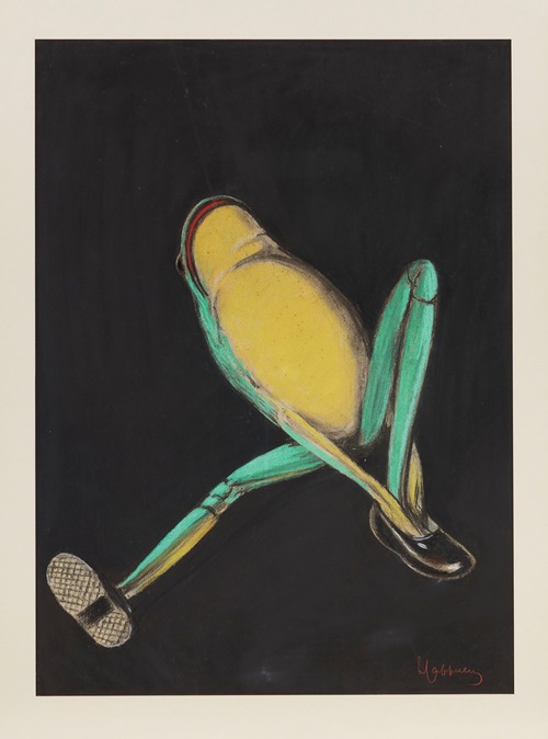 Chaussures J.B. Torrilhon – maquette d’affiche avant la lettre