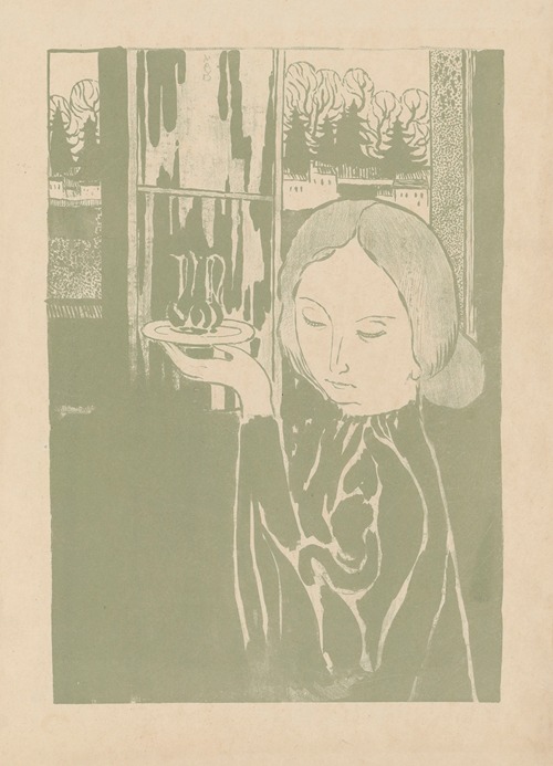 Marthe présentant les burettes