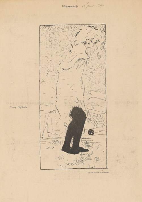 Jeune femme aux bas noirs