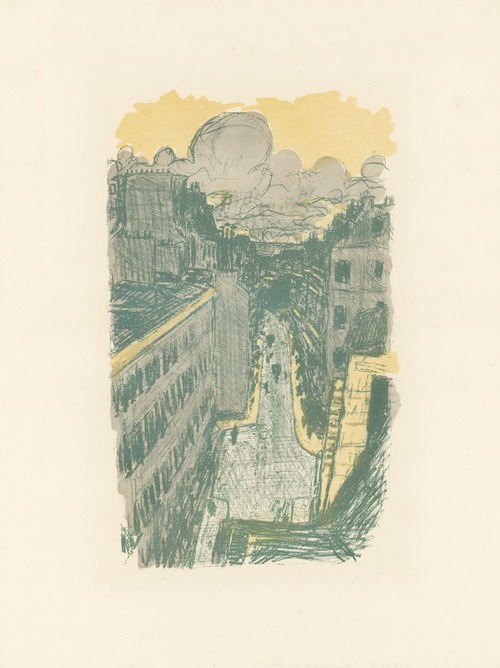 Rue vue d’en haut