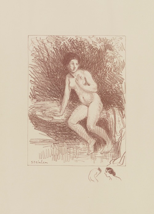 Baigneuse.