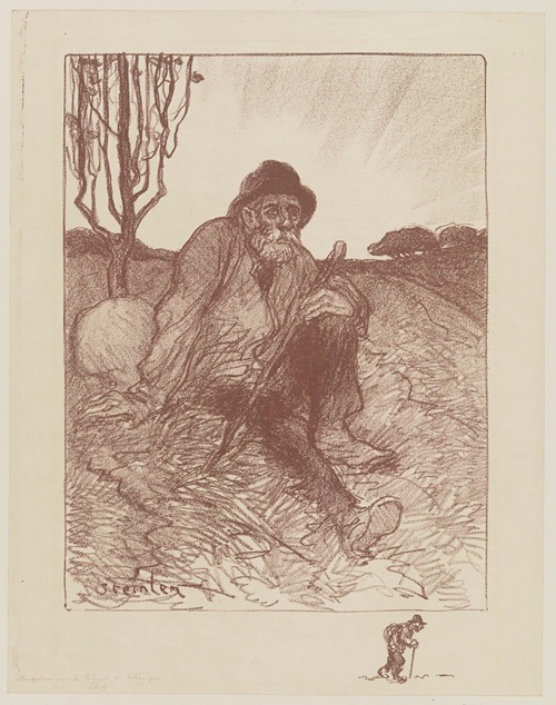Chemineau assis