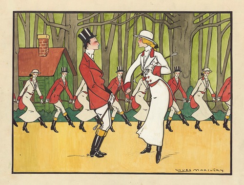 Gaby Deslys et Harry Pilcer dans ‘La revue de Marigny’ de Michel Carré et André Barde
