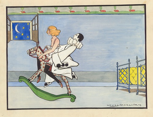 Gaby Deslys et Harry Pilcer dans ‘La revue de Marigny’ de Michel Carré et André Barde