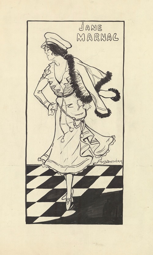 Jane Marnac dans ‘Les jolies filles de Gottenberg’ de Georges Grossmith et Berman