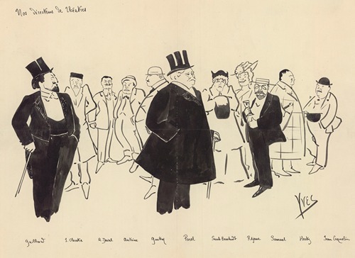Portraits de directeurs de théâtres