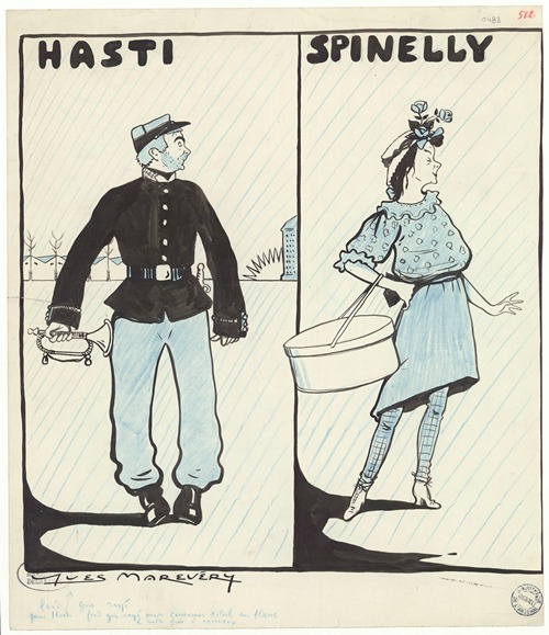 Robert Hasti et Andrée Spinelly dans ‘Bigre!’ de Rip