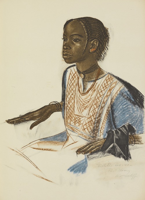 Fillette Bornou (Fort Lamy)