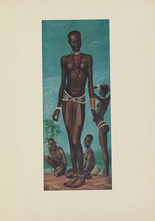 Daboa, jeune fille Sara (Fort Archambault)