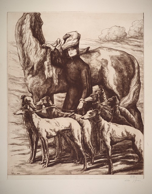 Le départ pour la chasse