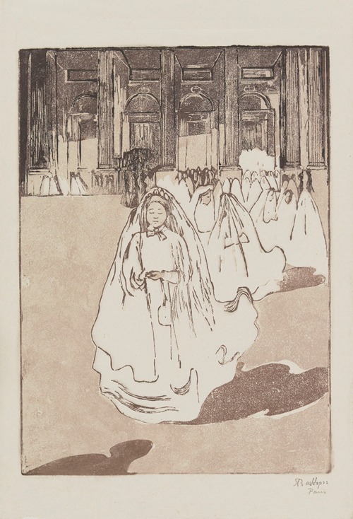 Les Communiantes à Saint-Sulpice
