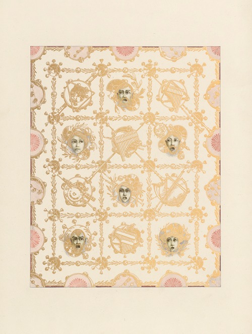Naturalistische Decorationsmalereien Pl.3