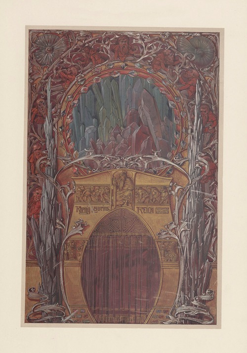 Naturalistische Decorationsmalereien Pl.4