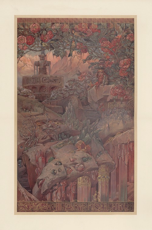 Naturalistische Decorationsmalereien Pl.5