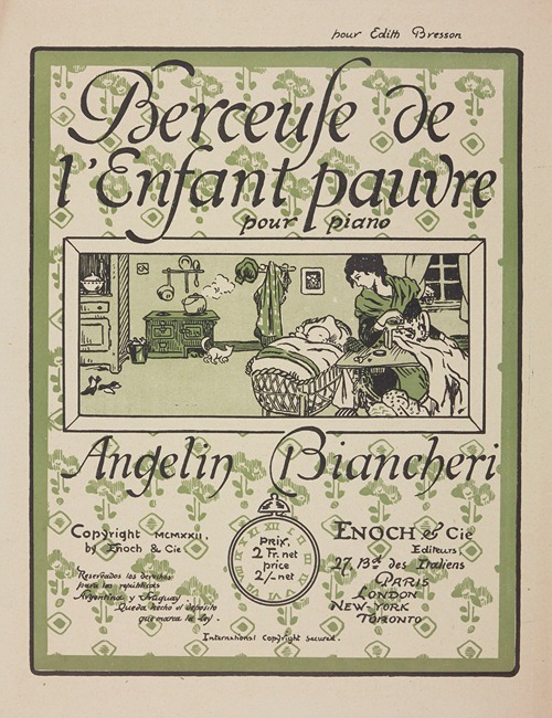 Berceuse de l’enfant pauvre