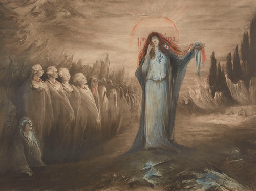 Sarah Bernhardt dans ‘Théroigne de Méricourt’