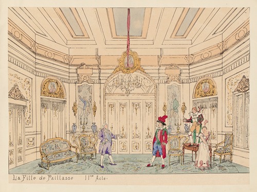 La fille de Paillasse. IIme Acte