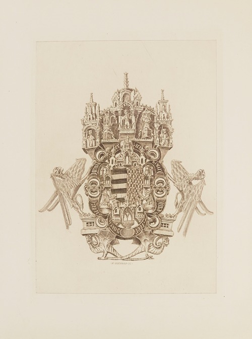 Grand écusson gothique