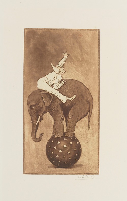 L’éléphant et le clown