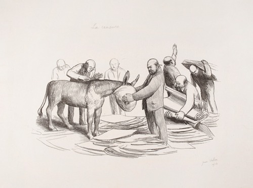 La censure – les censeurs pendant la guerre