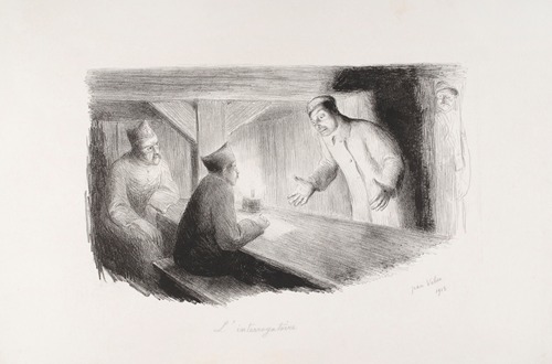 L’interrogatoire – le prisonnier