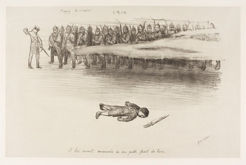 Magny le 15 août 1914 – il les avait menacés de son petit fusil de bois