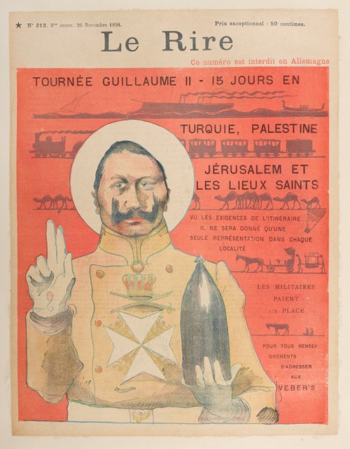 Tournée de Guillaume II – 15 jours en Turquie, Palestine
