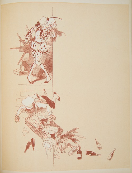 Theatre programme card from 1884.