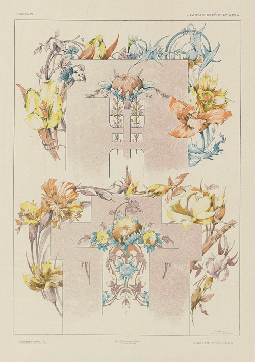 Fantaisies décoratives Pl.24