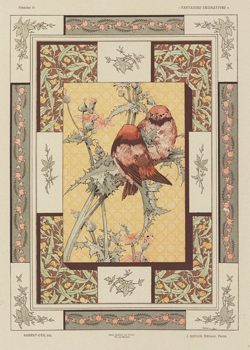 Fantaisies décoratives Pl.38