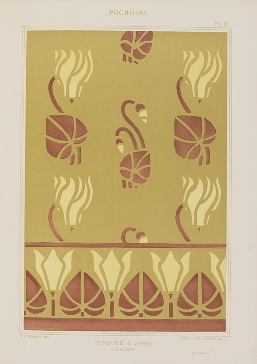 Bordure et Semis, Cyclamen