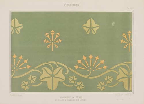 Bordure et semis, Feuilles & graines de lierre
