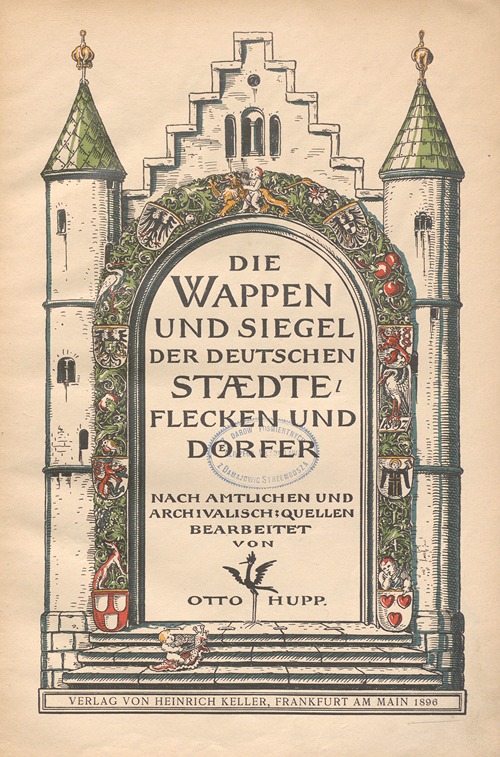 Die Wappen und Siegel der deutschen Stadte, Flecken und Dorfer Pl.01