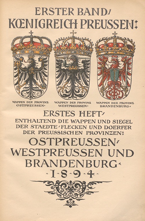 Die Wappen und Siegel der deutschen Stadte, Flecken und Dorfer Pl.03