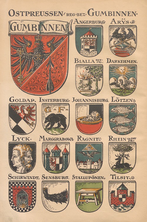 Die Wappen und Siegel der deutschen Stadte, Flecken und Dorfer Pl.08
